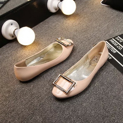 RV Shallow mouth flat shoes Women--066